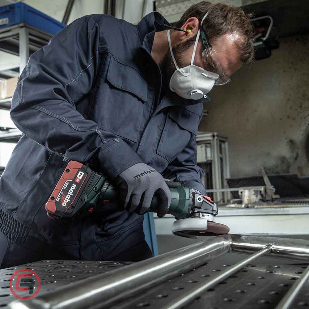 Metabo Brusilica Aku WVB 18 LT BL 11-125 Quick Inox Kutna 18V 125mm (bez baterija i punjača) – 613091850 - Slika 4