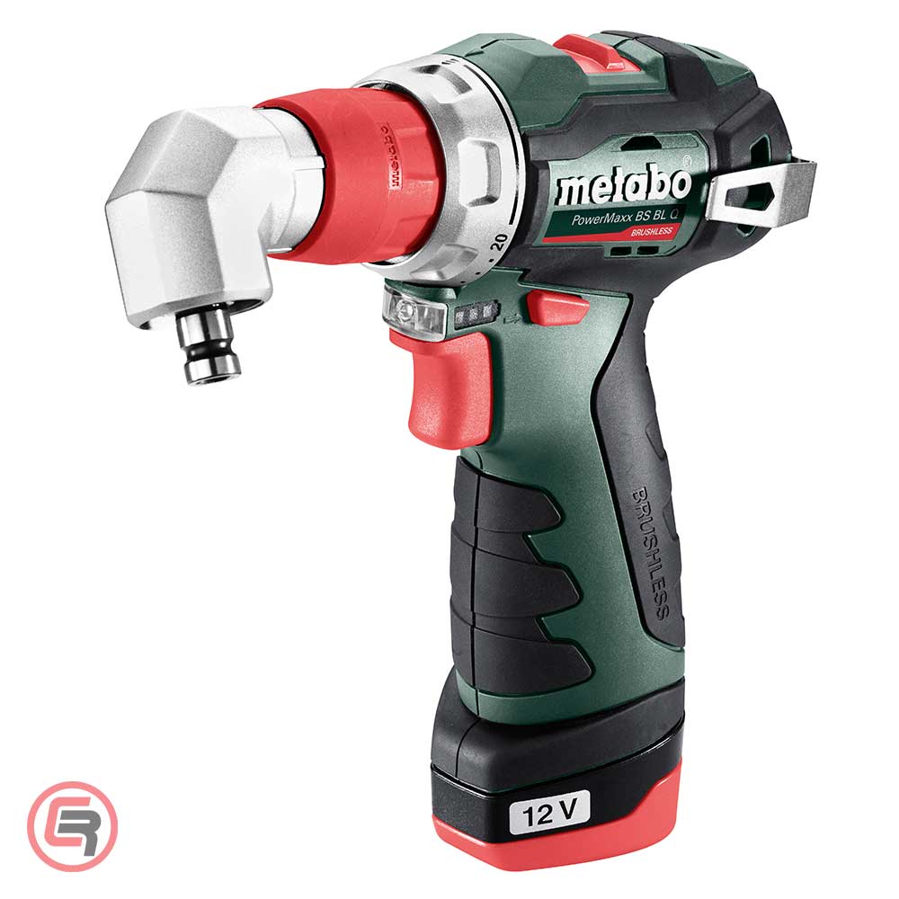Metabo Bušilica-Odvijač Aku PowerMaxx BS BL Q 12V 2xAKU (2,0Ah) LC 40 + Kofer – 601749500 - Slika 7