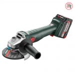 Metabo Brusilica Aku W 18 L 9-125 Kutna 18V / 125 mm 2xAKU (4,0 Ah) ASC 55 + metaBOX 165 L – 602247510