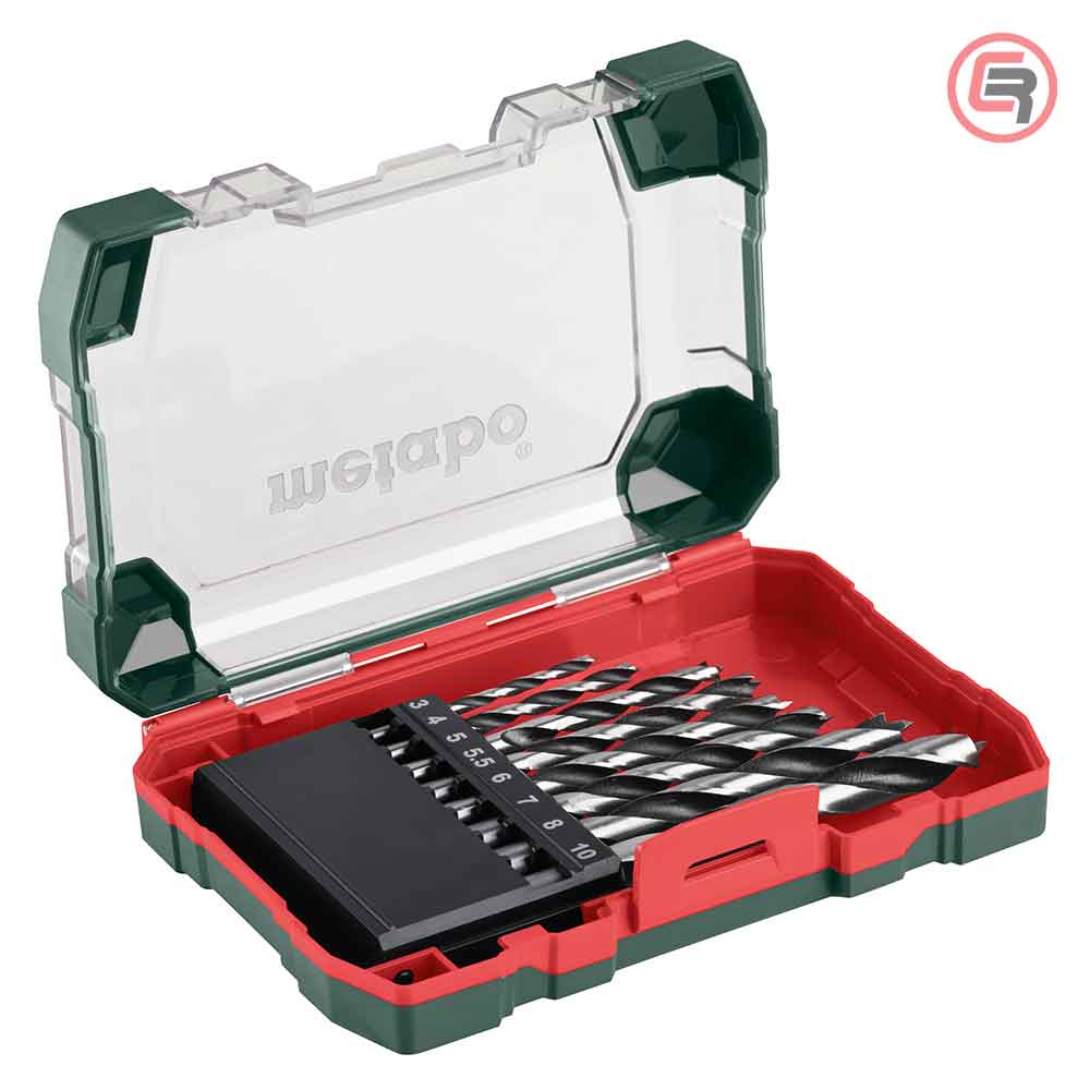 Metabo Garnitura Svrdala Za Drvo 3-10 mm / 8 dijelna U PVC Kutiji "SP" – 626705000