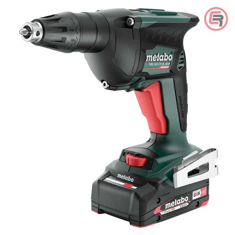 Metabo Odvijač Aku TBS 18 LTX BL 5000 2xAKU (2,0Ah) SC 36 + metaBOX 145 L – 620063500
