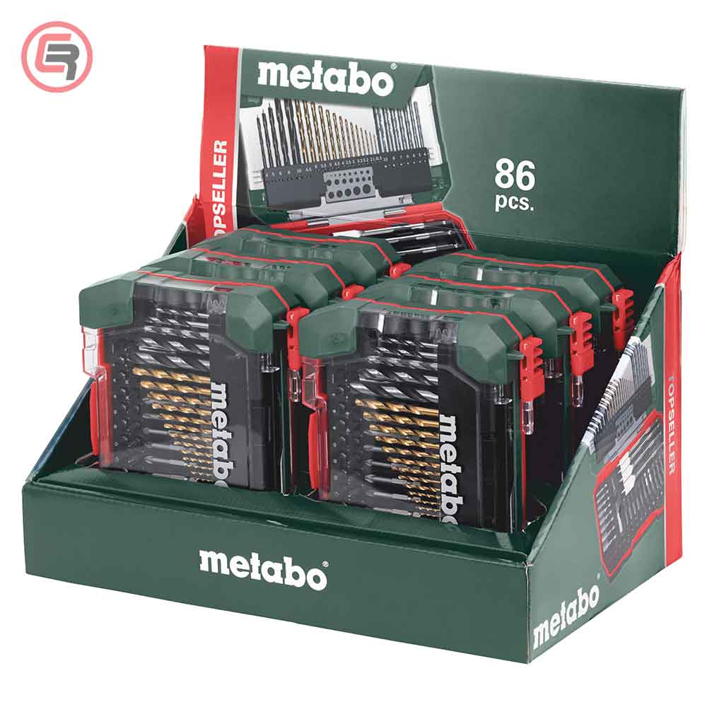 Metabo Set Bitova i Svrdala SP 86 dijelni - 626708000 - Slika 3