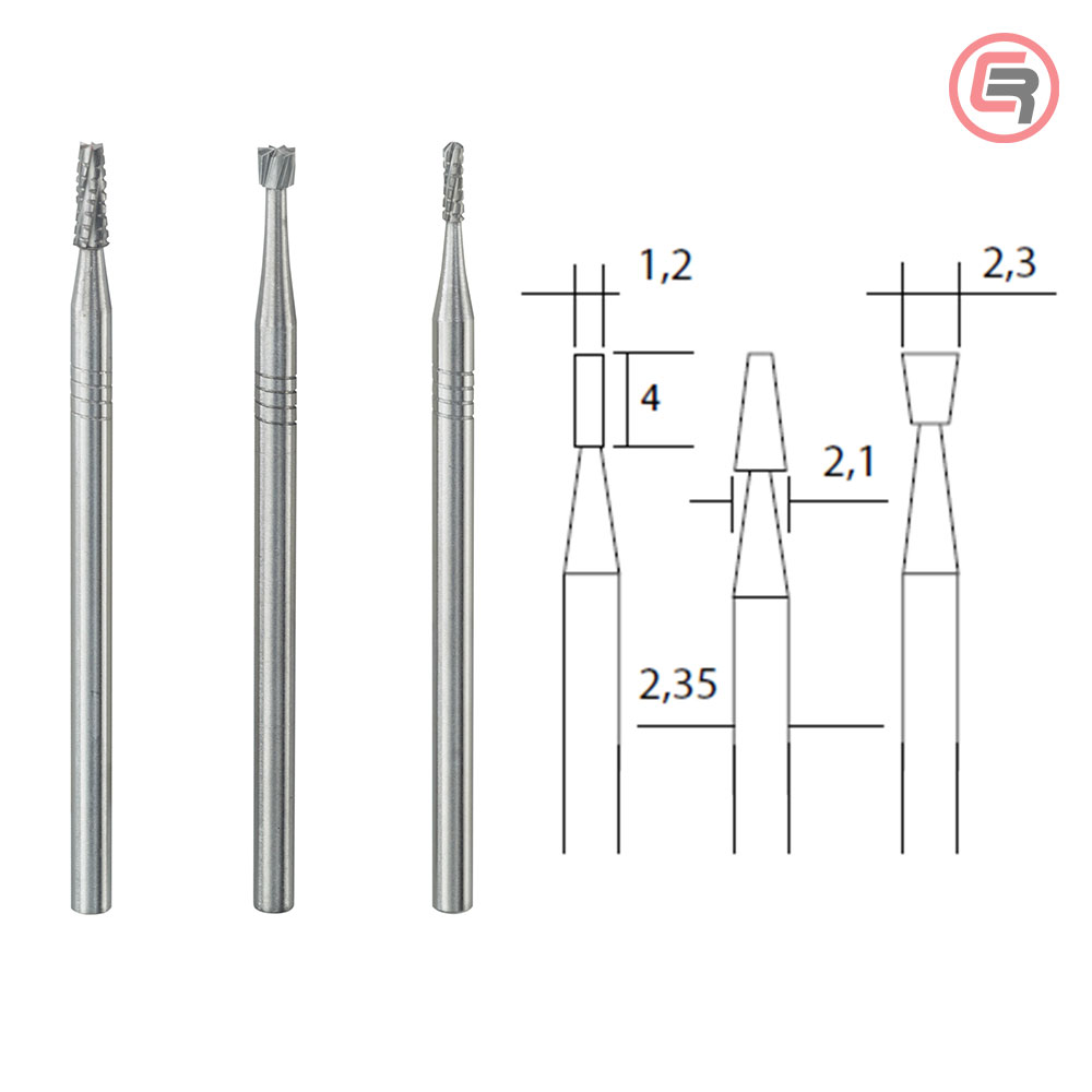 Proxxon Štift Za Glodanje Od Volfram-Karbida Razni U Setu / 3 kom - 28752