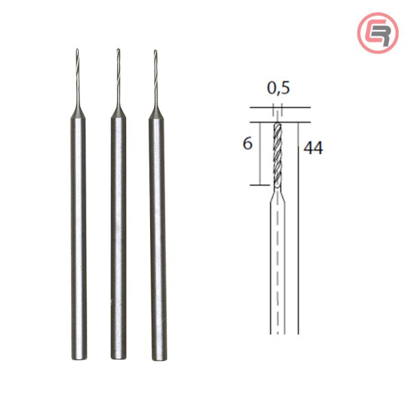 Proxxon Svrdlo HSS Micro Za Metal 0,5 mm / 3 kom - 28864