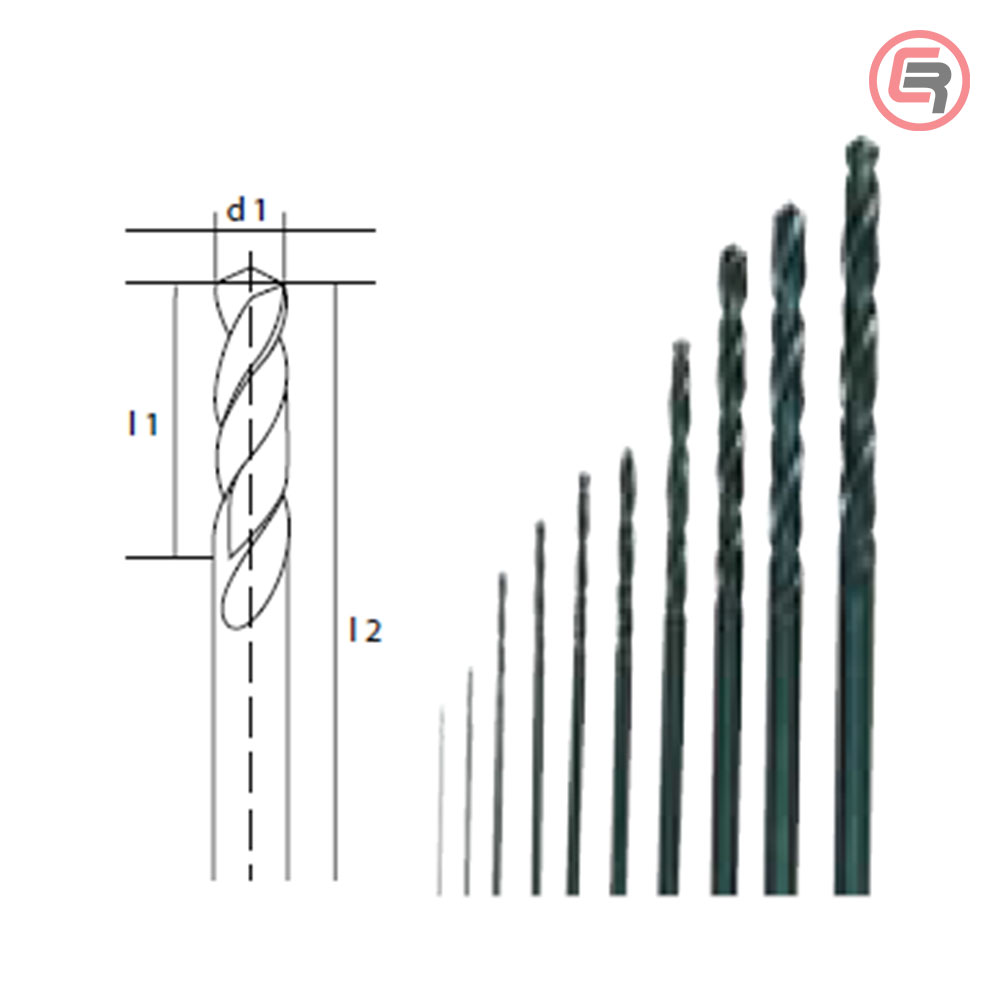 Proxxon Garnitura Svrdala HSS, DIN338 0,3-3,2mm / 10 dijelna u Kutiji – 28874 - Slika 2