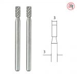 Proxxon Štift Za Glodanje 3,0 mm Cilindrični / 2 kom - 28722
