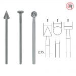 Proxxon Štift Za Glodanje Različitih Oblika U Setu / 3 kom - 28720