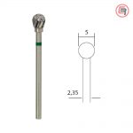 Proxxon Štift Za Glodanje Od Volfram-Karbida 5,0 mm Kuglasti - 28760