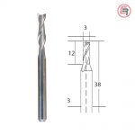 Proxxon Štift Za Glodanje Od Volfram-Karbida 3,0 mm Ravni - 28761