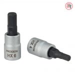 Proxxon Nasadni Ključevi Imbus 1/4" / HX 2 - HX 8