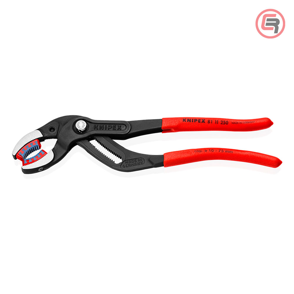 Knipex Kliješta Za Cijevi i Sifone Sa Plastičnim Uloškom 250 mm - 81 11 250