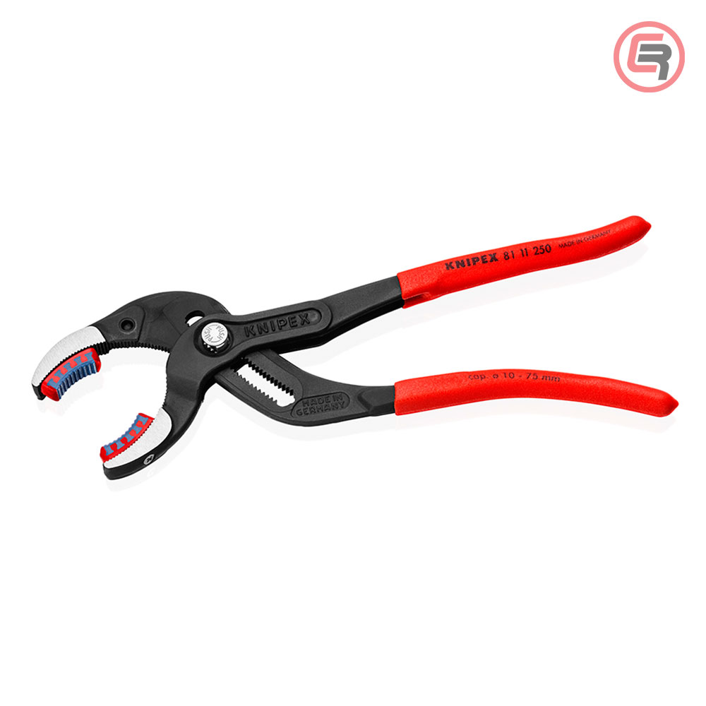 Knipex Kliješta Za Cijevi i Sifone Sa Plastičnim Uloškom 250 mm - 81 11 250 - Slika 2