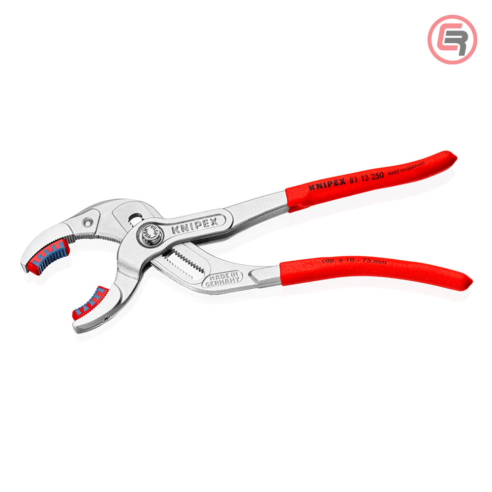 Knipex Kliješta Za Cijevi i Sifone Sa Plastičnim Uloškom 250 mm - 81 13 250 - Slika 2