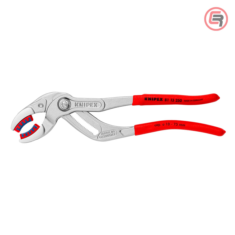 Knipex Kliješta Za Cijevi i Sifone Sa Plastičnim Uloškom 250 mm - 81 13 250 - Slika 3
