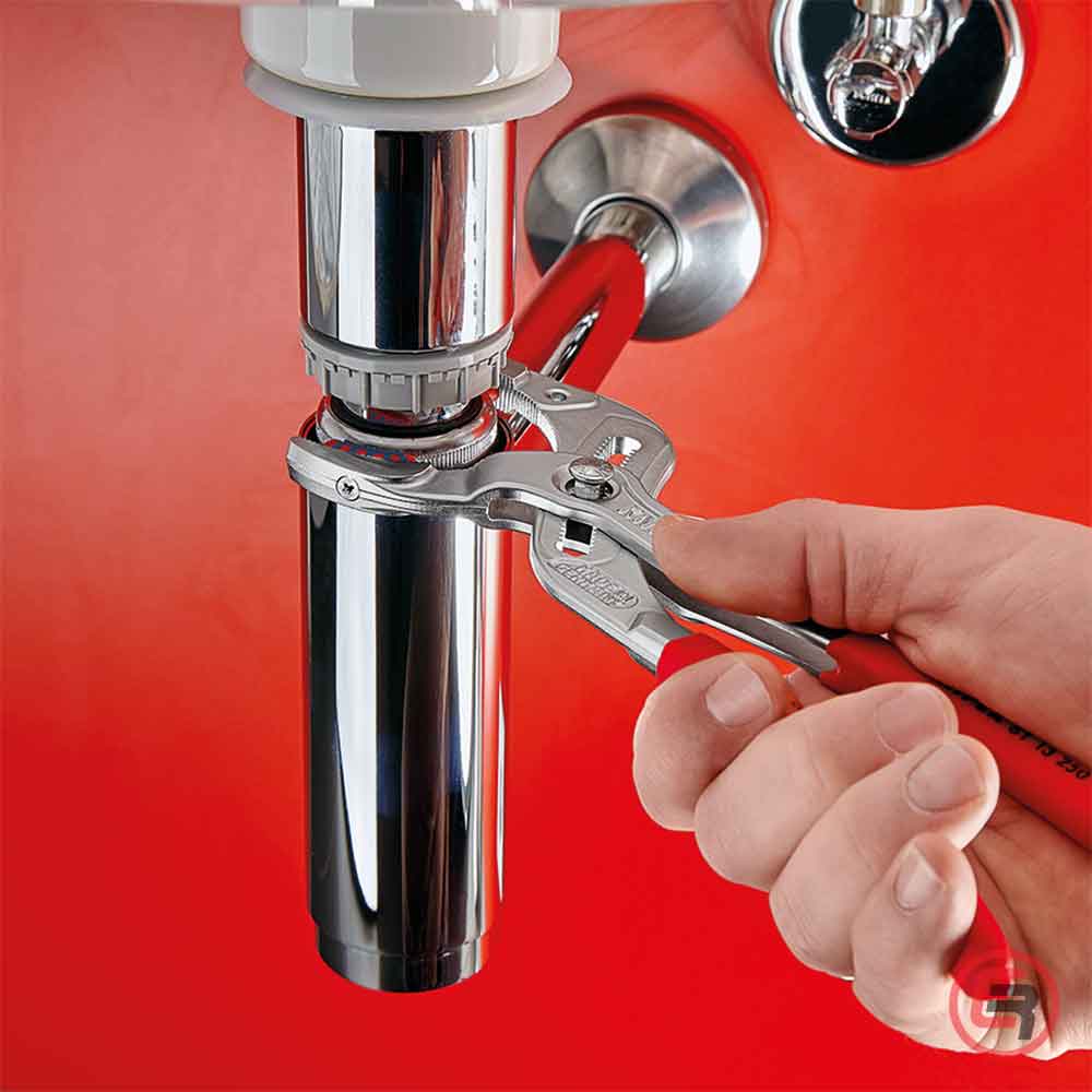 Knipex Kliješta Za Cijevi i Sifone Sa Plastičnim Uloškom 250 mm - 81 13 250 - Slika 6