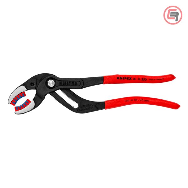 Knipex Kliješta Za Cijevi i Sifone Sa Plastičnim Uloškom 250 mm - 81 11 250 - Slika 3