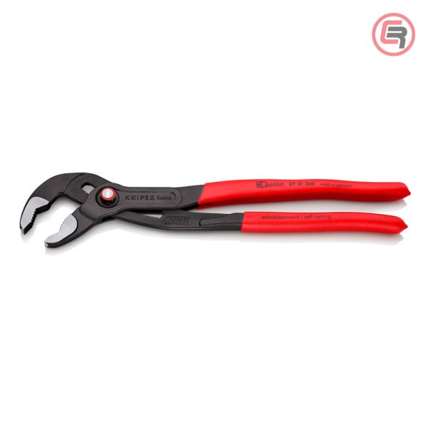 Knipex Kliješta Papige / Papagajke Cobra Quick Set 300 mm - 87 21 300 - Slika 2