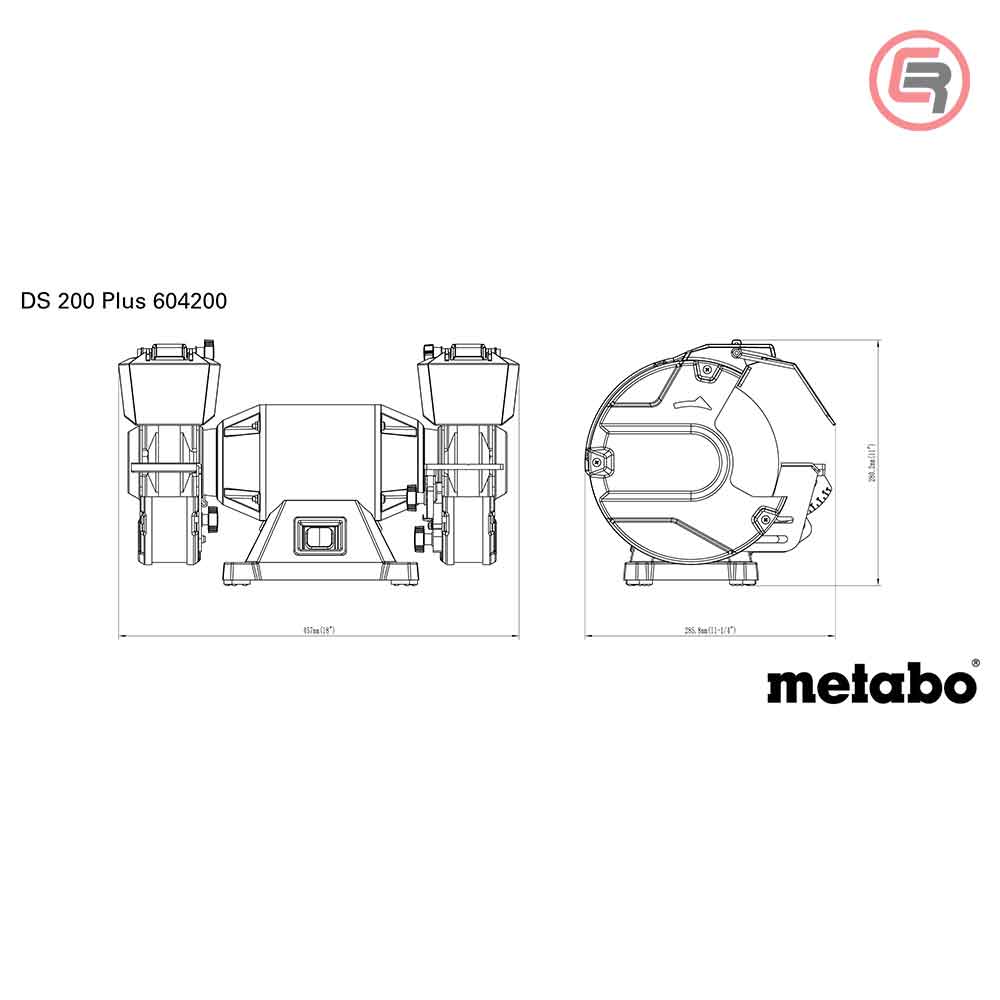 Metabo Brusilica DS 200 Plus Dvostrana 200mm / 600W - 604200000 - Slika 7