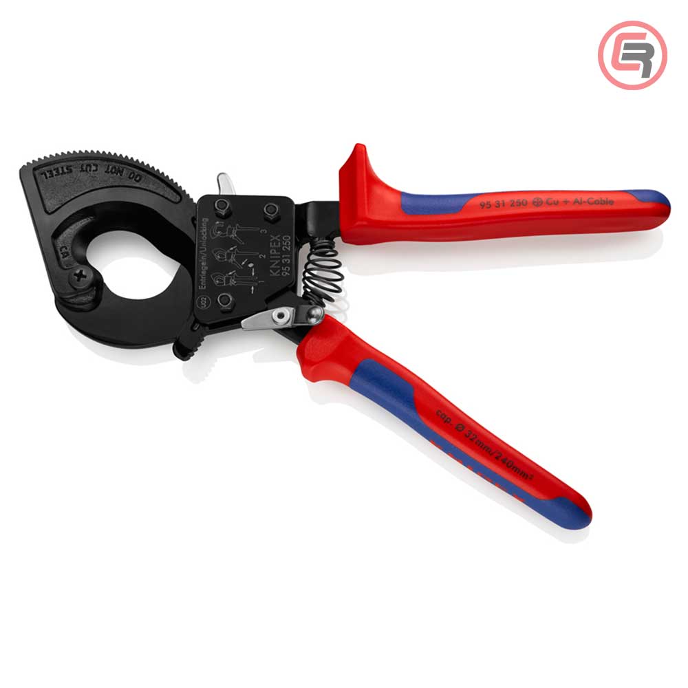 Knipex Škare Makaze 250mm Za Kablove fi 32mm / 240mm2 - 95 31 250 - Slika 2