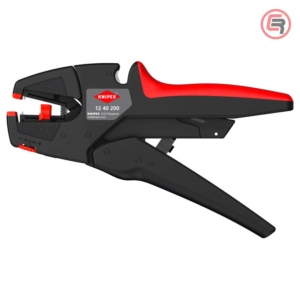 Knipex Kliješta Za Skidanje Izolacije EvoStrip 0,03 - 10,0 mm2 Automatska - 12 40 200 - Slika 2