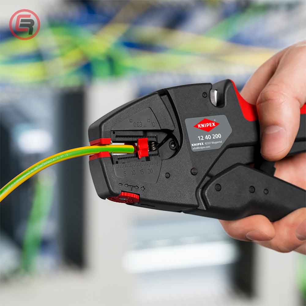 Knipex Kliješta Za Skidanje Izolacije EvoStrip 0,03 - 10,0 mm2 Automatska - 12 40 200 - Slika 7