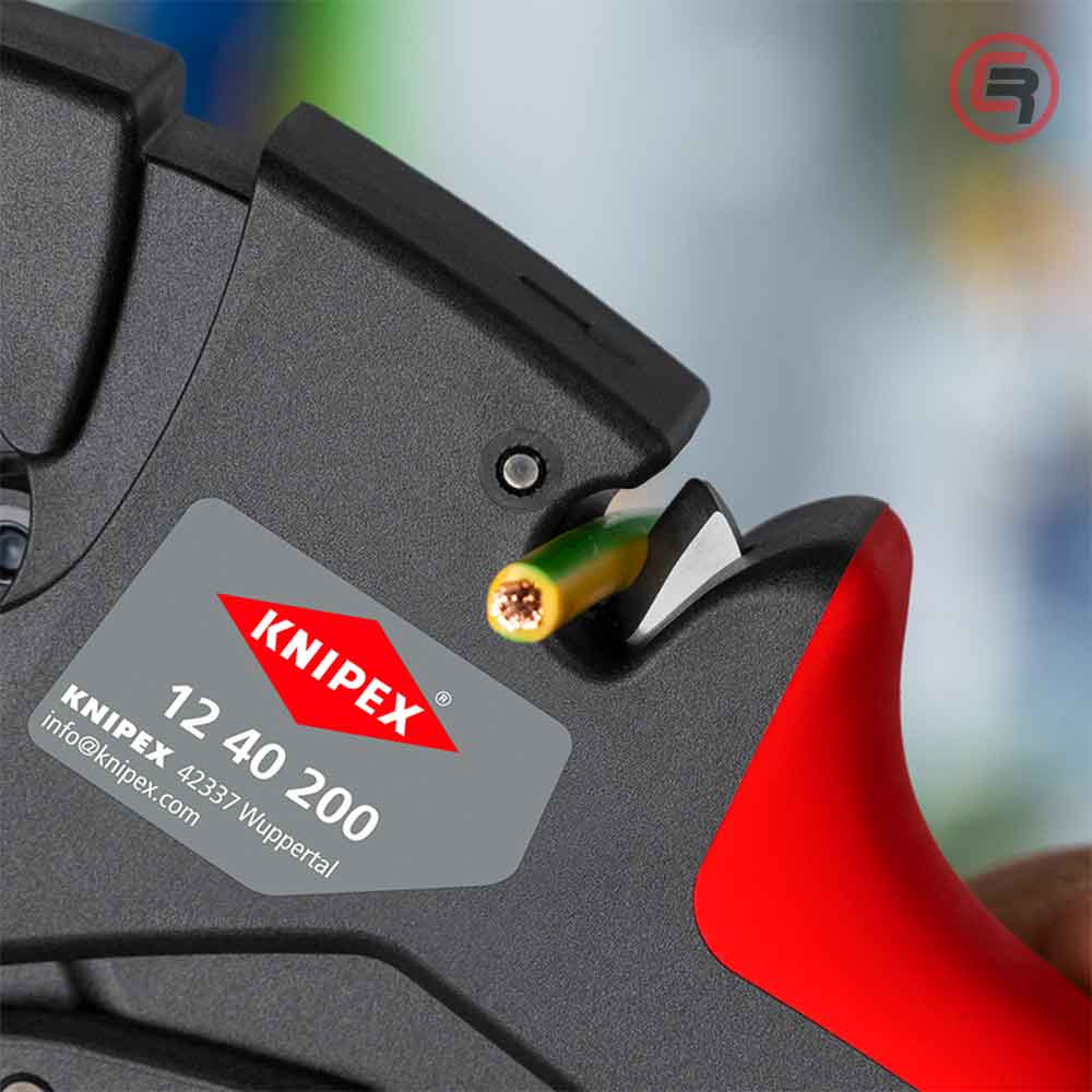 Knipex Kliješta Za Skidanje Izolacije EvoStrip 0,03 - 10,0 mm2 Automatska - 12 40 200 - Slika 8