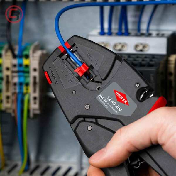 Knipex Kliješta Za Skidanje Izolacije EvoStrip 0,03 - 10,0 mm2 Automatska - 12 40 200 - Slika 10