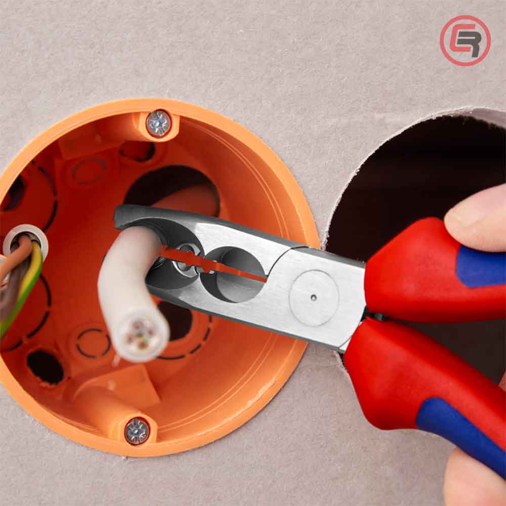 Knipex Kliješta Za Skidanje Izolacije 165 mm Sa Sječicama - 13 42 165 - Slika 7