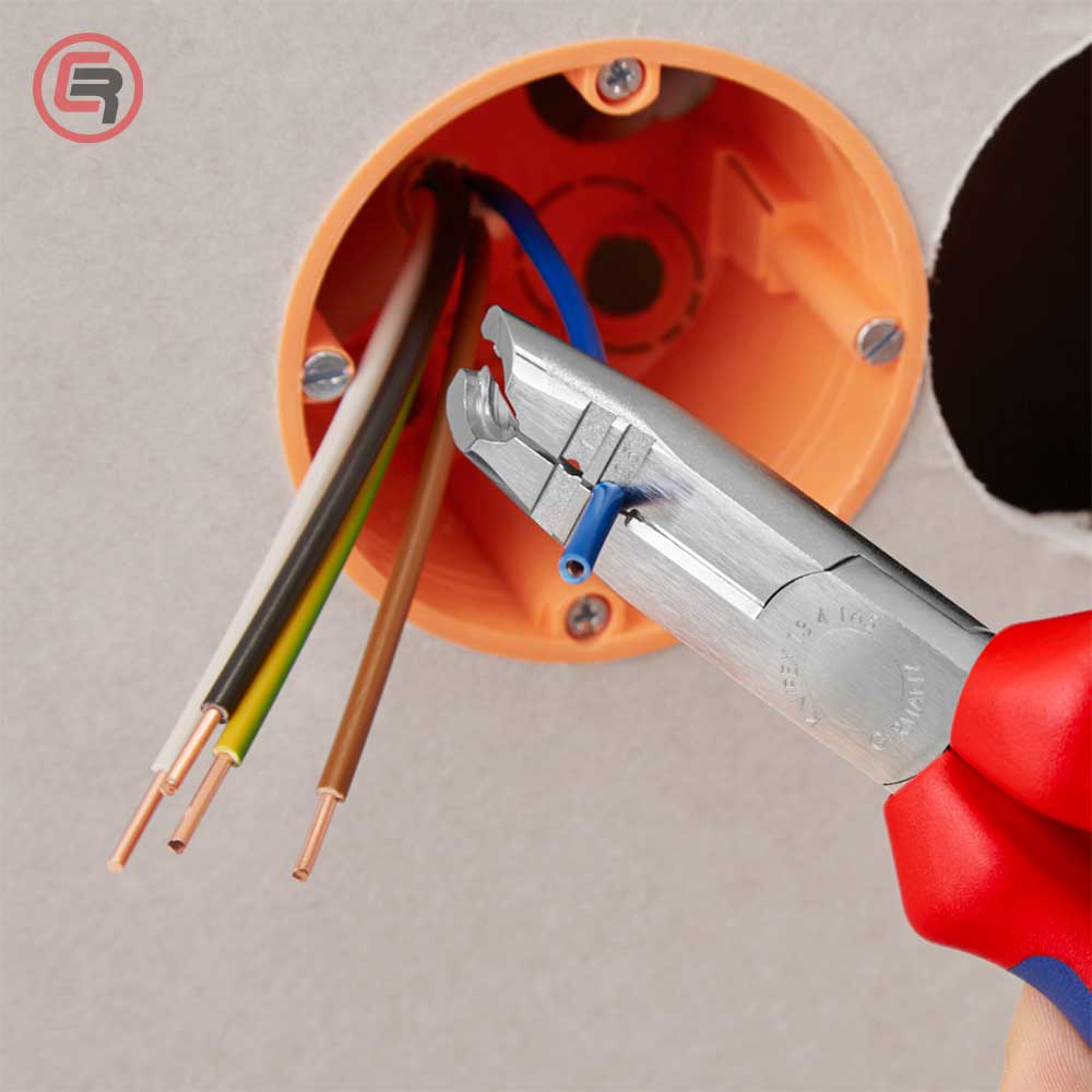 Knipex Kliješta Za Skidanje Izolacije 165 mm Sa Sječicama - 13 45 165 - Slika 5