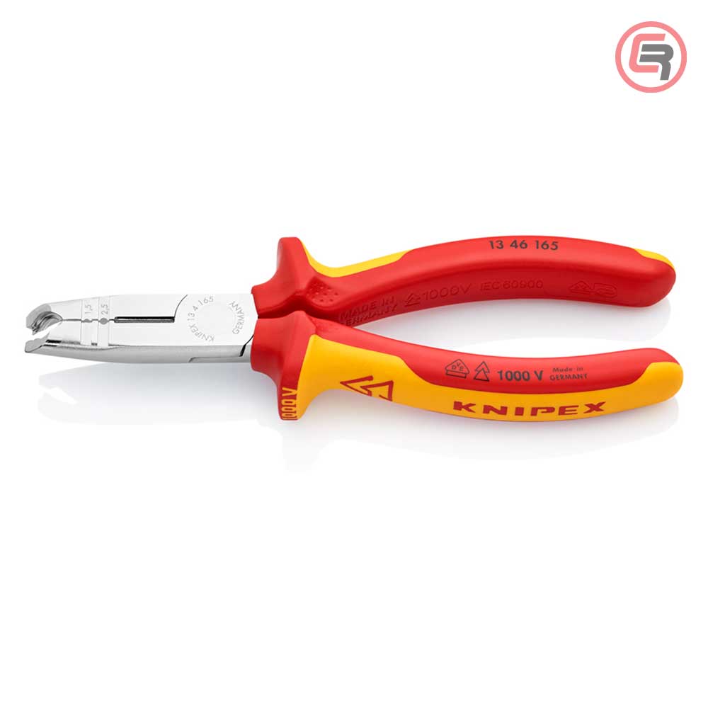 Knipex Kliješta Za Skidanje Izolacije 165 mm Sa Sječicama 1000V - 13 46 165