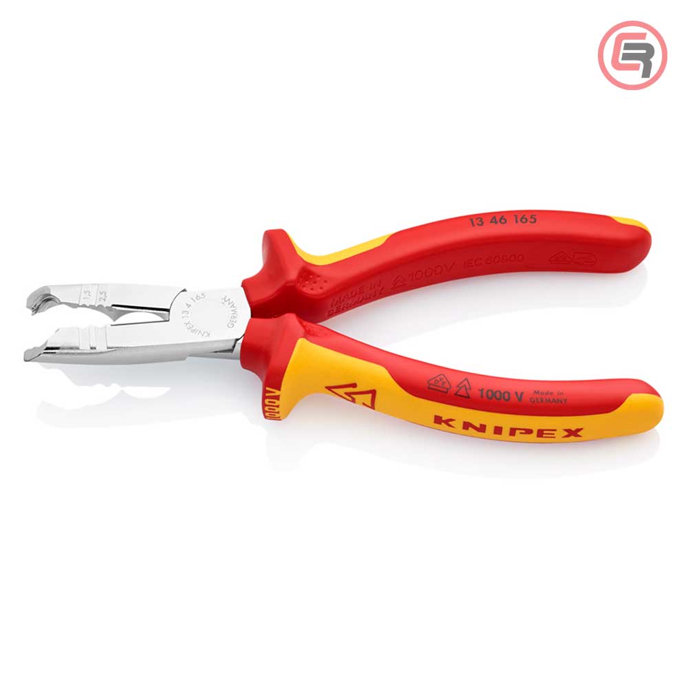 Knipex Kliješta Za Skidanje Izolacije 165 mm Sa Sječicama 1000V - 13 46 165 - Slika 2
