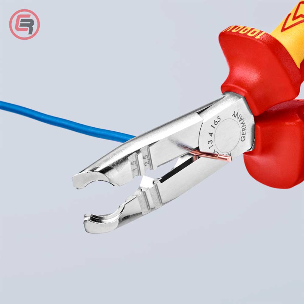 Knipex Kliješta Za Skidanje Izolacije 165 mm Sa Sječicama 1000V - 13 46 165 - Slika 5