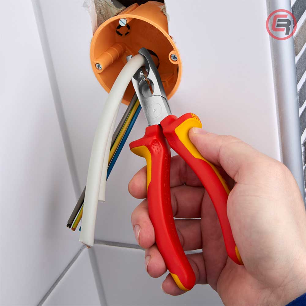 Knipex Kliješta Za Skidanje Izolacije 165 mm Sa Sječicama 1000V - 13 46 165 - Slika 8