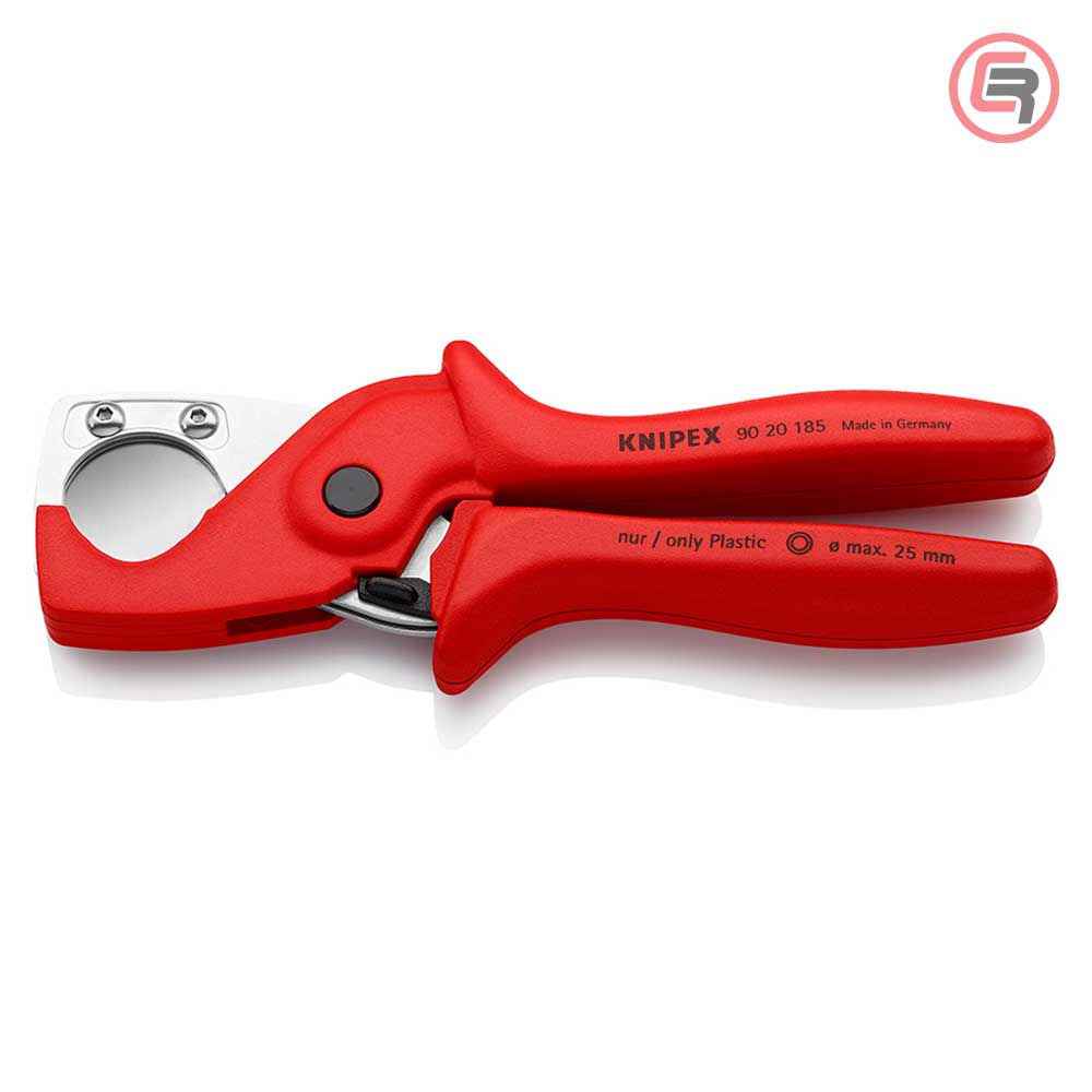 Knipex Kliješta Za Rezanje Plastičnih Cijevi i Crijeva PlastiCut do fi 25 mm - 90 20 185