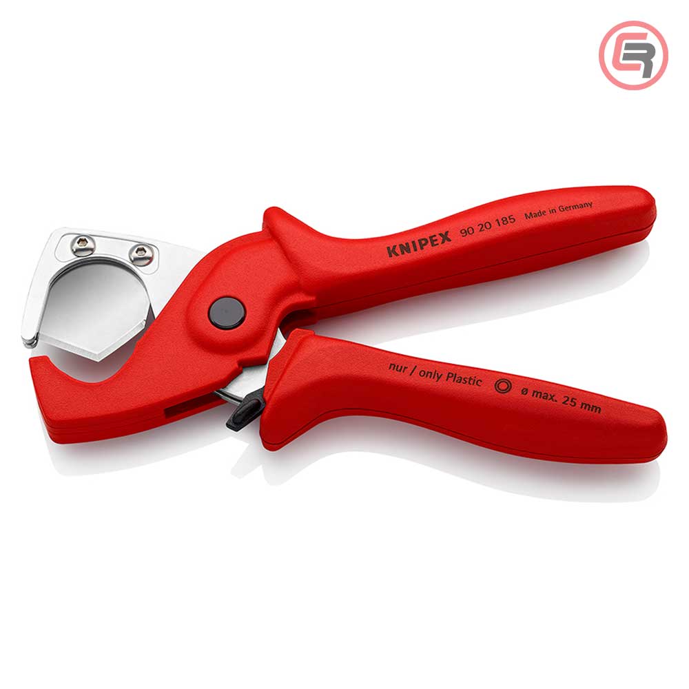 Knipex Kliješta Za Rezanje Plastičnih Cijevi i Crijeva PlastiCut do fi 25 mm - 90 20 185 - Slika 2
