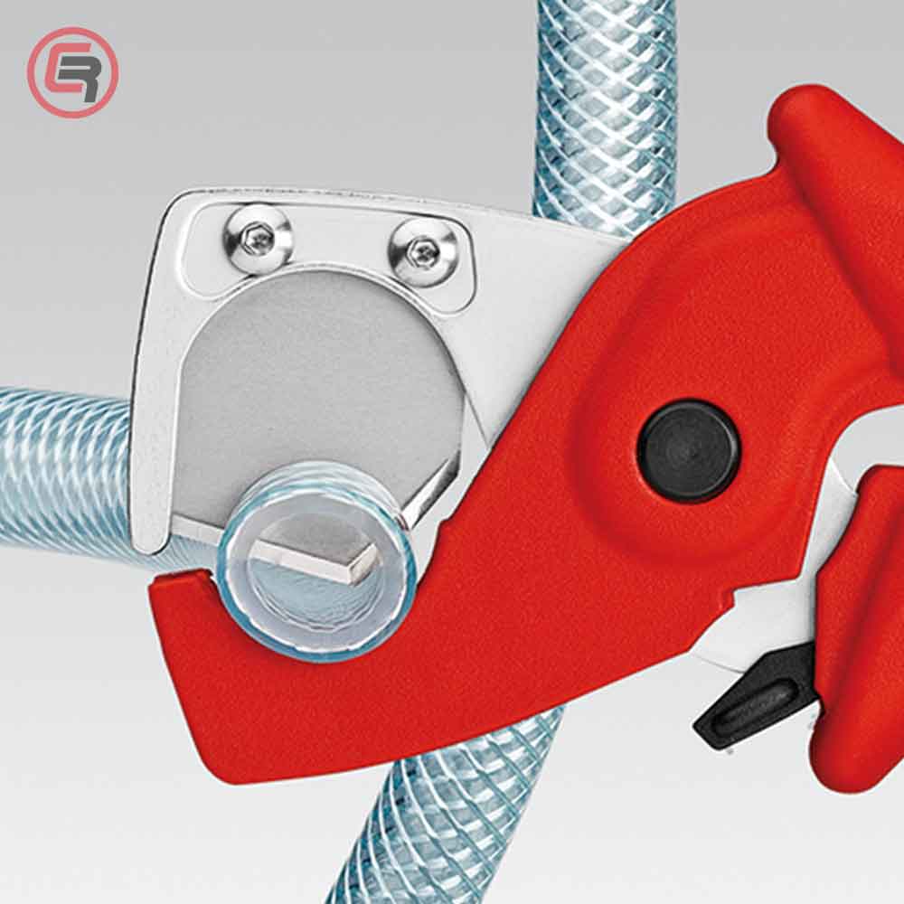 Knipex Kliješta Za Rezanje Plastičnih Cijevi i Crijeva PlastiCut do fi 25 mm - 90 20 185 - Slika 6