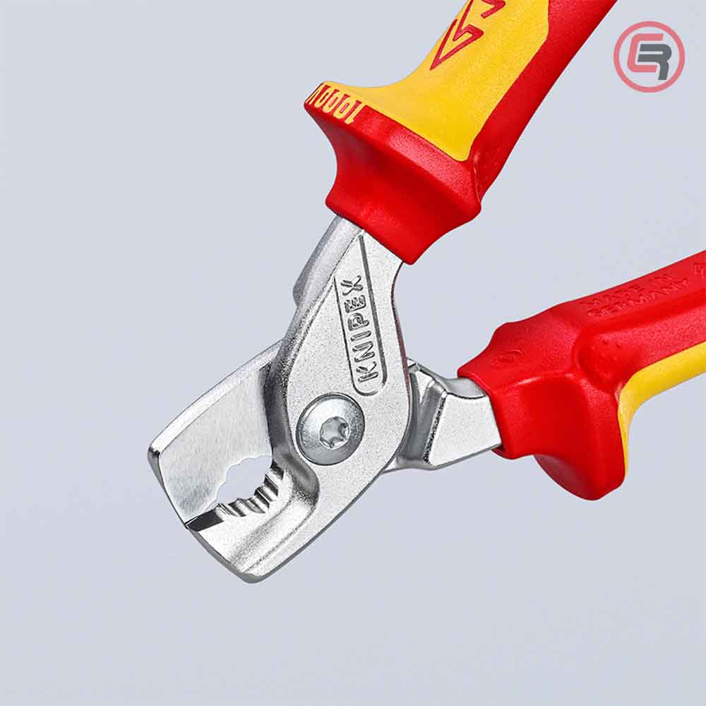 Knipex Škare Makaze 160mm Za Kablove StepCut fi 15mm / 50mm2 1000V – 95 16 160 - Slika 6