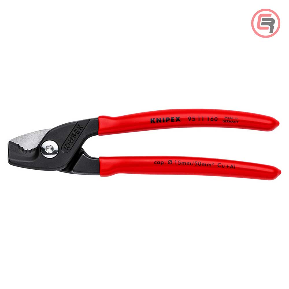 Knipex Škare Makaze 160mm Za Kablove StepCut fi 15mm / 50mm2 - 95 11 160 - Slika 3
