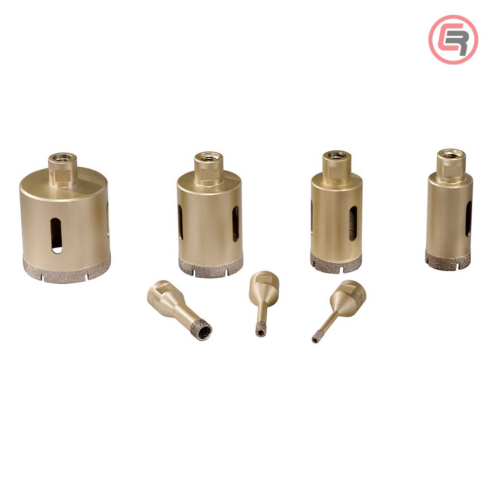 Metabo Set Dijamantnih Kruna Za Pločice fi 6, 8, 14, 35, 40, 50, 68 / 64mm Prihvat M14 Suho Bušenje / 7 dijelni - 628317000