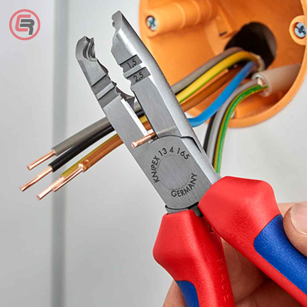 Knipex Kliješta Za Skidanje Izolacije 165 mm Sa Sječicama - 13 42 165 - Slika 5