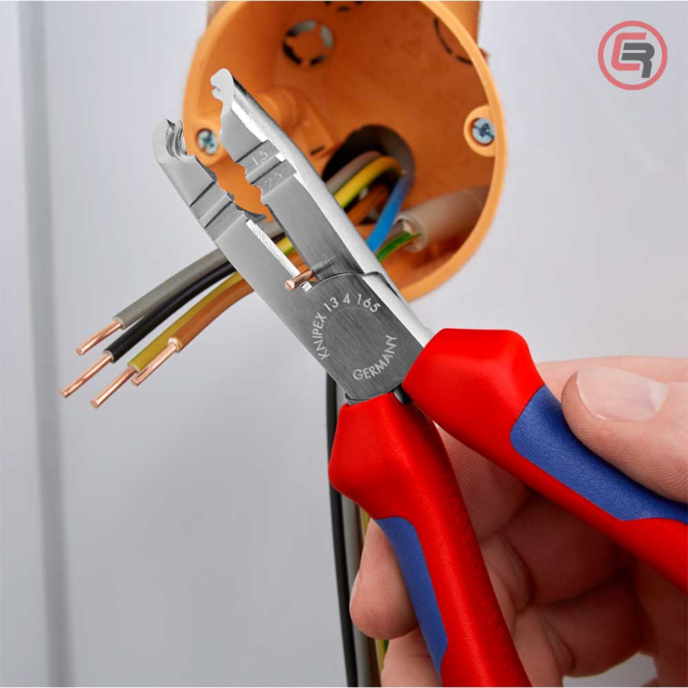 Knipex Kliješta Za Skidanje Izolacije 165 mm Sa Sječicama - 13 45 165 - Slika 7