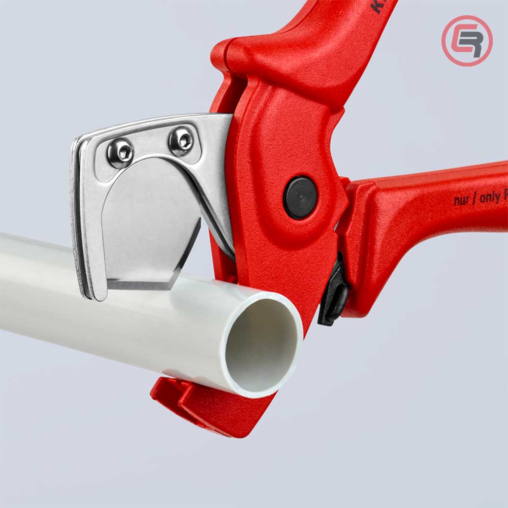 Knipex Škare Makaze Za Rezanje Plastičnih Cijevi i Crijeva PlastiCut do fi 25 mm - 90 20 185 - Slika 4