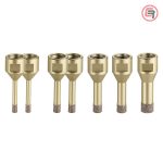 Metabo Set Dijamantnih Kruna Za Pločice fi 6, 8, 10, 12, 14 / 64mm Prihvat M14 Suho Bušenje / 7 dijelni - 628321000