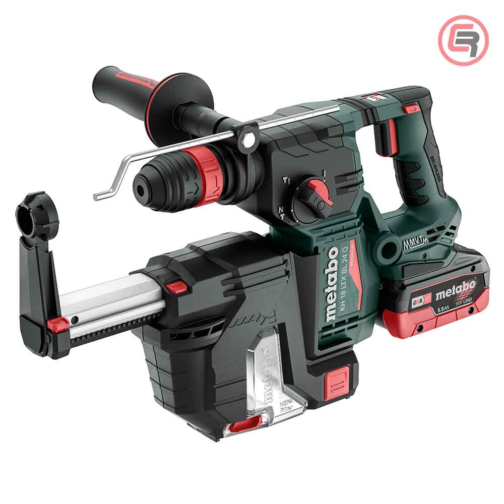 Metabo Čekić Kombinovani Aku KH 18 LTX BL 24 Q SET ISA 18V 2xAKU (5,5 Ah LiHD) ASC145 + metaBOX - 601714930
