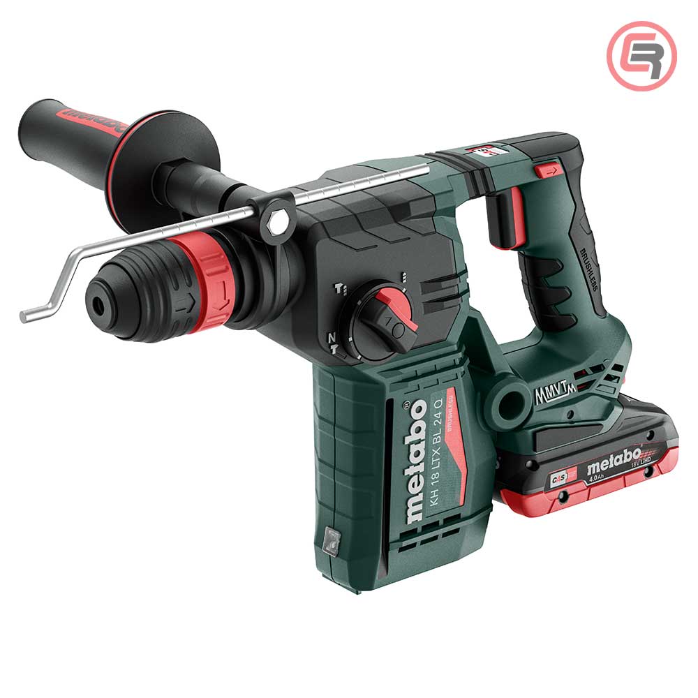 Metabo Čekić Kombinovani Aku KH 18 LTX BL 24 Q 18V 2xAKU (4,0 Ah LiHD) ASC55 + metaBOX 165 L - 601714800