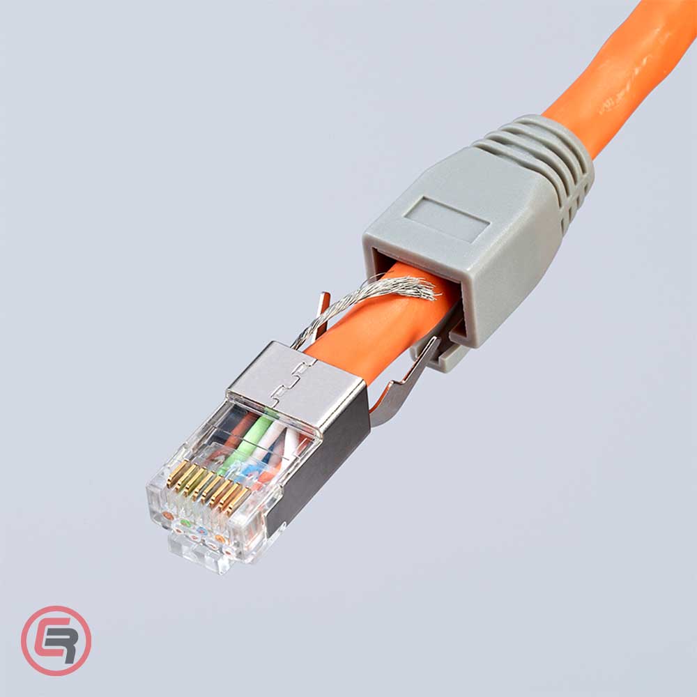 Knipex Kliješta Za 8 Polne Konektore RJ45 (8P8C) 191 mm - 97 51 13 - Slika 6