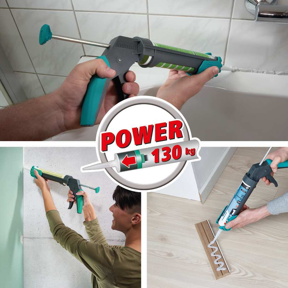 Wolfcraft Pištolj Za Silikon MG 200 / 310 ml - 4352000 - Slika 7