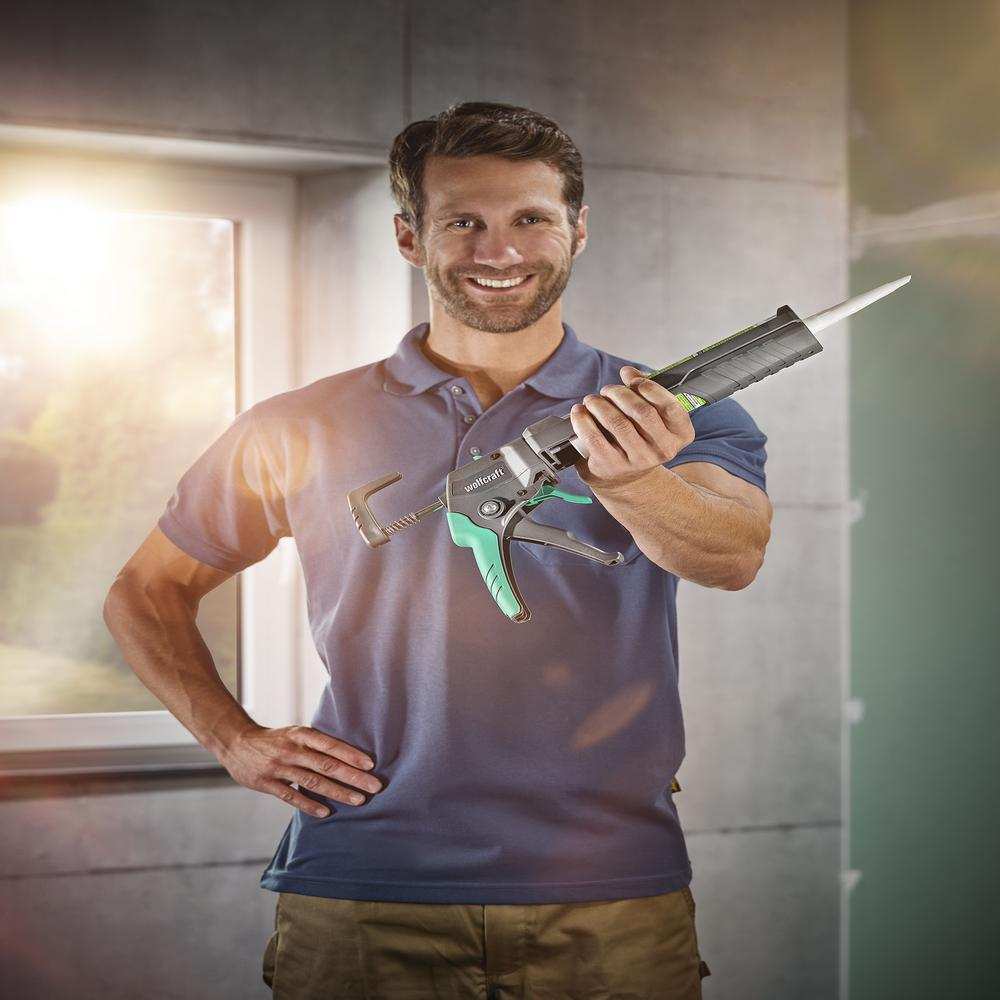 Wolfcraft Pištolj Za Silikon MG 200 / 310 ml - 4352000 - Slika 8