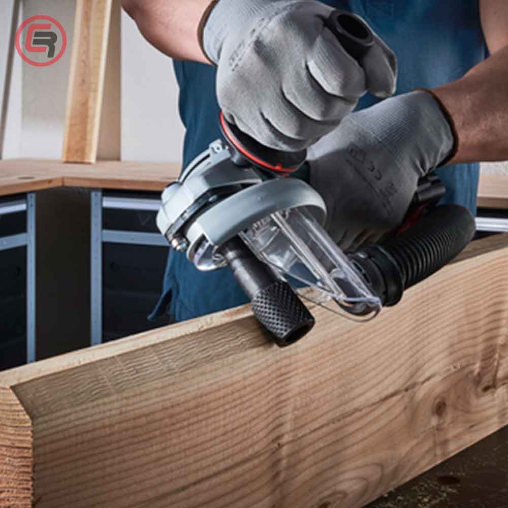 Wolfcraft Set Za Obradu Drveta Za Kutne Brusilice / 4 dijelni - 4400000 - Slika 4