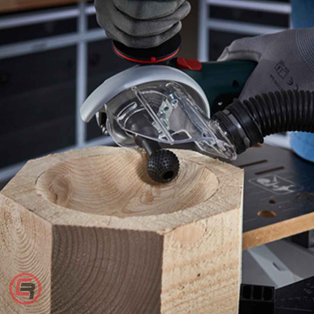 Wolfcraft Set Za Obradu Drveta Za Kutne Brusilice / 4 dijelni - 4400000 - Slika 5